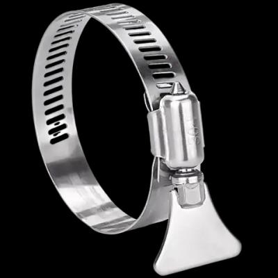 Adjustable hose clamp